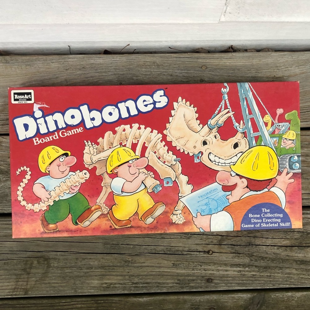 - ‘Dinobones’ Board Game! VTG!!